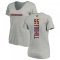 Women's Casey Toohill Backer V-Neck T-Shirt - Ash