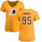 Women's Casey Toohill Name & Number Slim Fit T-Shirt - Gold
