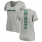 Women's Cedric Ogbuehi Backer V-Neck T-Shirt - Ash