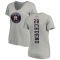 Women's Cesar Cedeno Backer Slim Fit T-Shirt - Ash