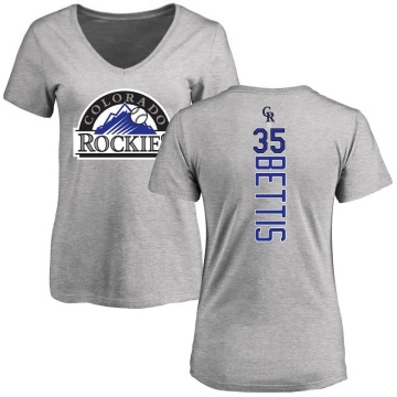 Women's Chad Bettis Backer Slim Fit T-Shirt - Ash