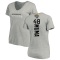 Women's Chad Muma Backer V-Neck T-Shirt - Ash