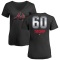 Women's Chadwick Tromp Midnight Mascot V-Neck T-Shirt - Black