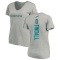 Women's Channing Tindall Backer V-Neck T-Shirt - Ash