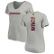 Women's Charles Mann Backer V-Neck T-Shirt - Ash