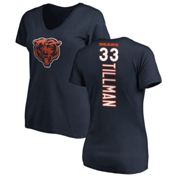 Women's Charles Tillman Backer Slim Fit T-Shirt - Navy