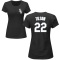 Women's Charlie Tilson Name & Number T-Shirt - Black