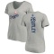 Women's Chase Utley Backer Slim Fit T-Shirt - Ash