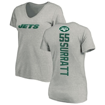 Women's Chazz Surratt Backer V-Neck T-Shirt - Ash