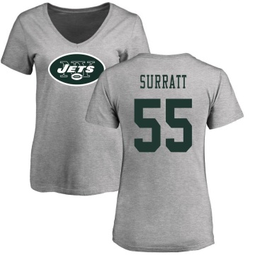 Women's Chazz Surratt Name & Number Slim Fit T-Shirt - Ash
