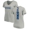 Women's Chigoziem Okonkwo Backer V-Neck T-Shirt - Ash