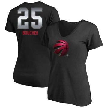 Women's Chris Boucher Midnight Mascot T-Shirt - Black