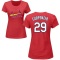 Women's Chris Carpenter Name & Number T-Shirt - Red
