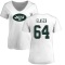 Women's Chris Glaser Name & Number Slim Fit T-Shirt - White