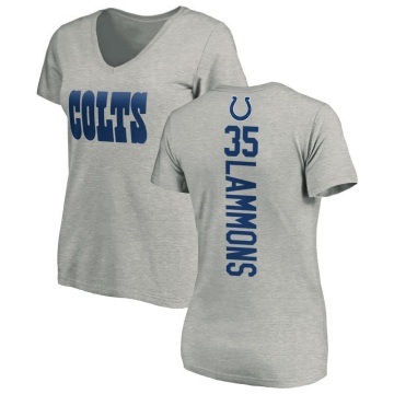 Women's Chris Lammons Backer V-Neck T-Shirt - Ash