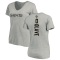 Women's Chris Olave Backer V-Neck T-Shirt - Ash
