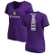 Women's Chris Reed Backer Slim Fit T-Shirt - Purple