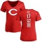Women's Chris Sabo Backer Slim Fit T-Shirt - Red