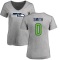 Women's Chris Smith Name & Number Slim Fit T-Shirt - Ash