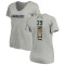 Women's Chris Wilcox Name & Number Slim Fit V-Neck T-ShirtHeather - Gray