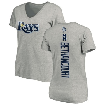 Women's Christian Bethancourt Backer Slim Fit T-Shirt - Ash