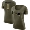 Women's Christian Gonzalez Legend Salute to Service Scoop Neck T-Shirt - Olive