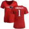 Women's Christian Gonzalez Name & Number Slim Fit T-Shirt - Red