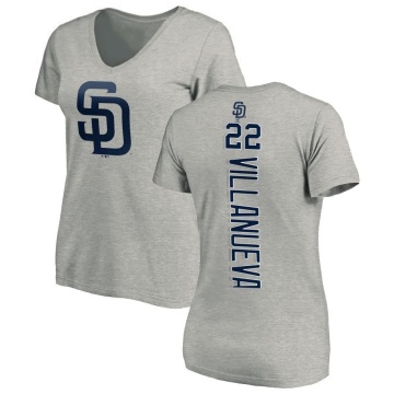 Women's Christian Villanueva Backer Slim Fit T-Shirt - Ash