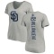 Women's Christian Villanueva Backer Slim Fit T-Shirt - Ash