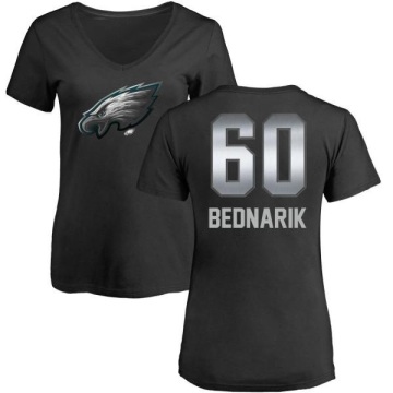 Women's Chuck Bednarik Midnight Mascot T-Shirt - Black