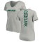 Women's Chuck Clark Backer V-Neck T-Shirt - Ash