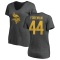 Women's Chuck Foreman One Color T-Shirt - Ash