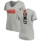 Women's Chuck Wiley Backer V-Neck T-Shirt - Ash