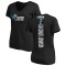 Women's C.J. Gardner-Johnson Backer Slim Fit T-Shirt - Black
