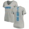 Women's C.J. Gardner-Johnson Backer V-Neck T-Shirt - Ash