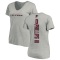 Women's Clark Phillips III Backer V-Neck T-Shirt - Ash