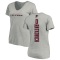 Women's Clint Ratkovich Backer V-Neck T-Shirt - Ash