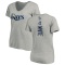 Women's Colby White Backer Slim Fit T-Shirt - Ash