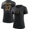 Women's Cole Coleman 2020 Salute To Service Performance T-Shirt - Black
