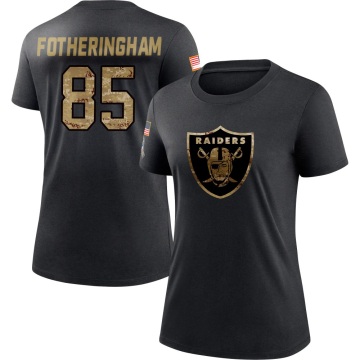 Women's Cole Fotheringham 2020 Salute To Service Performance T-Shirt - Black