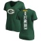 Women's Cole Schneider Backer Slim Fit T-Shirt - Green