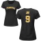 Women's Connor Joe Name & Number T-Shirt - Black