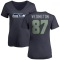 Women's Connor Wedington Name & Number Slim Fit T-Shirt - Navy
