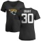 Women's Corey Grant Name & Number Slim Fit T-Shirt - Black