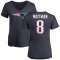 Women's Corliss Waitman Name & Number T-Shirt - Navy