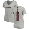 Women's Cornell Armstrong Backer V-Neck T-Shirt - Ash