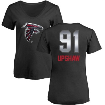 Women's Courtney Upshaw Midnight Mascot T-Shirt - Black