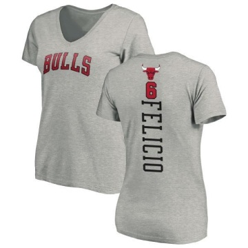 Women's Cristiano Felicio Backer T-Shirt - Ash