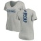 Women's Curley Culp Backer V-Neck T-Shirt - Ash