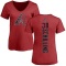 Women's Curt Schilling Backer Slim Fit T-Shirt - Red
